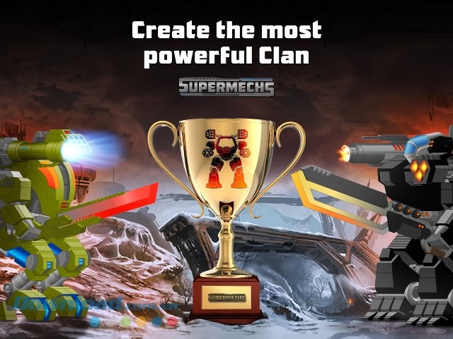 Tạo liên minh trong game Super Mechs