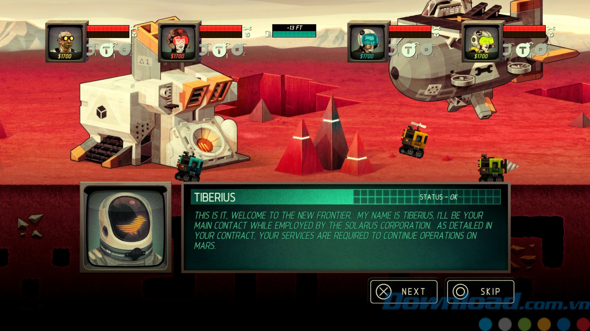 Chiếc máy đào trong game