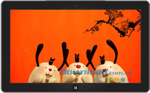 Super Prosperous Year of the Rabbit theme