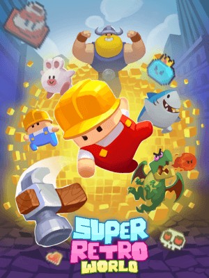 Super Retro World cho bạn tạo ra những bức tranh pixel bằng cách tap vào màn hình