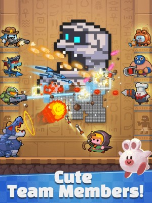 Các thành viên của team siêu cute