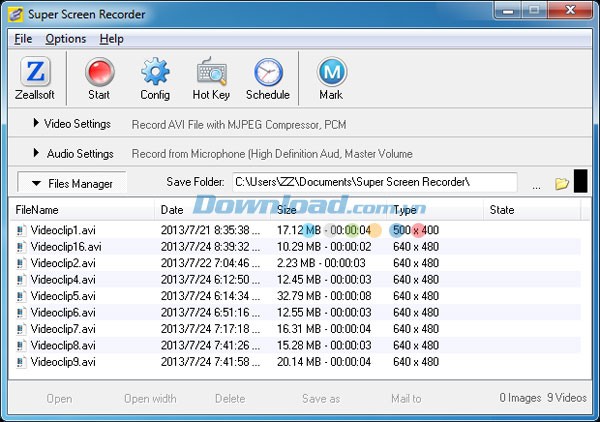 Super Screen Recorder