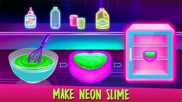 Làm slime đủ loại trong game Slime Maker