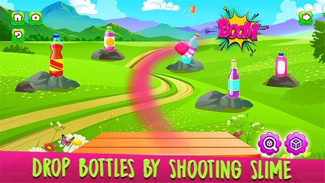 Chơi các mini-game vui cùng slime