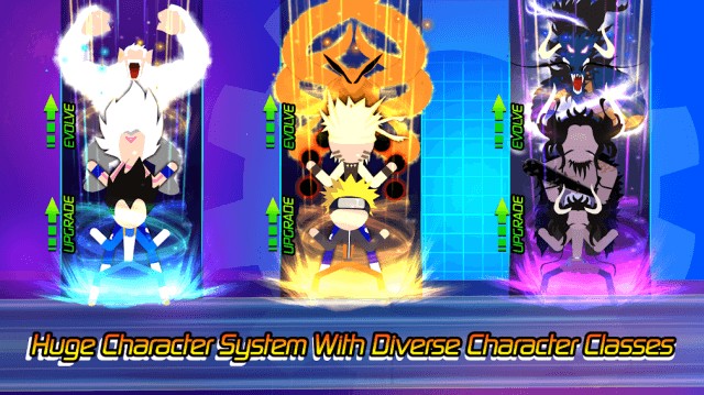 Hệ thống nhân vật lớn, đa dạng