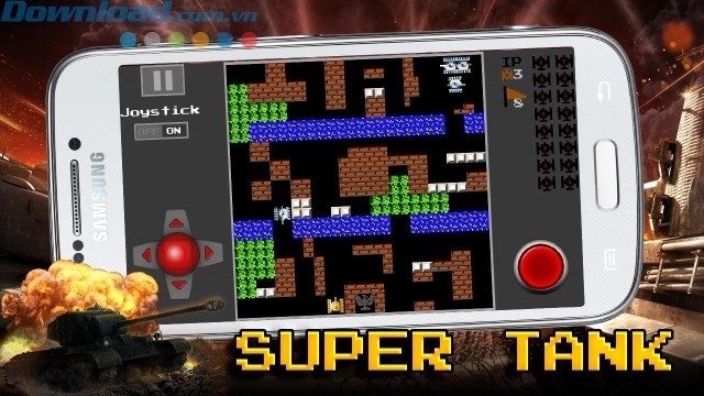 Trải nghiệm game bắn tăng 1990 ngay trên điện thoại Android