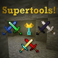 Super Tools Mod Minecraft: Vũ khí và công cụ Endgame