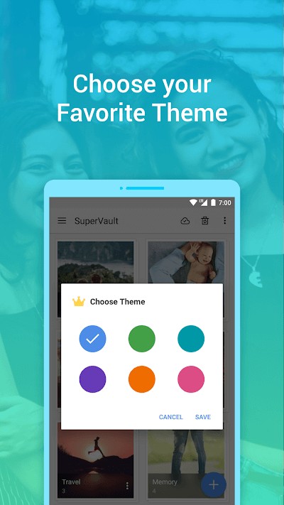 SuperVault có rất nhiều giao diện Theme đẹp