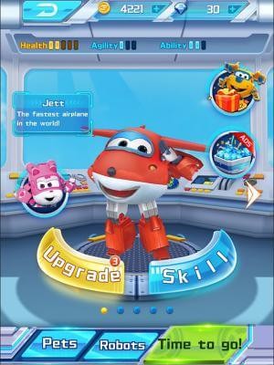 Super Wings Jett Run là trò chơi lái máy bay cho trẻ em