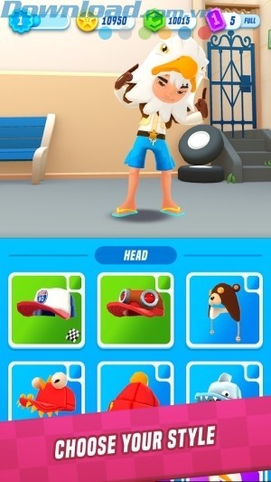 Tùy chỉnh tay đua theo phong cách của bạn