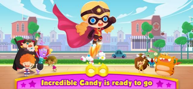 Tham gia hành trình phiêu lưu ly kỳ trong game mô phỏng Superhero Candy cho iOS