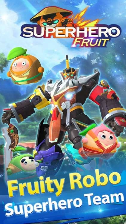 Lập team Siêu Nhân Trái cây với các siêu anh hùng và robo trợ thủ