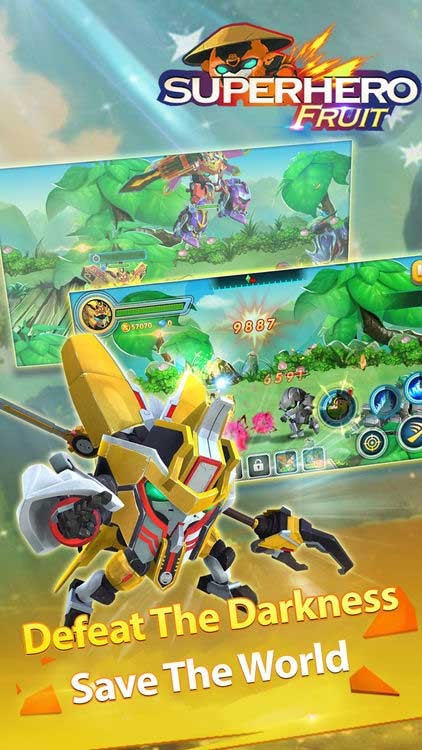 Đánh bại lực lượng bóng tối và bảo vệ thế giới