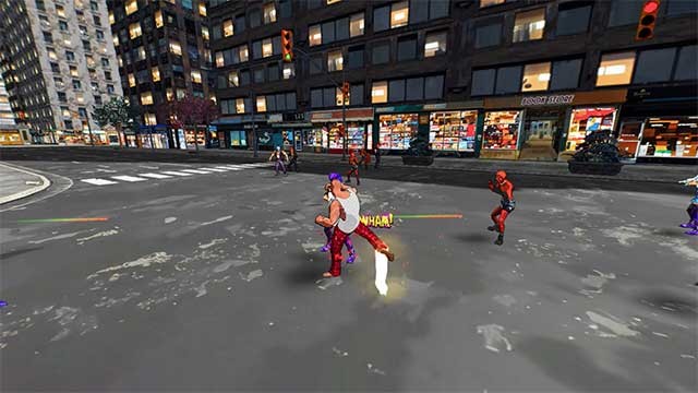 Chiến đấu với kẻ xấu và cứu người