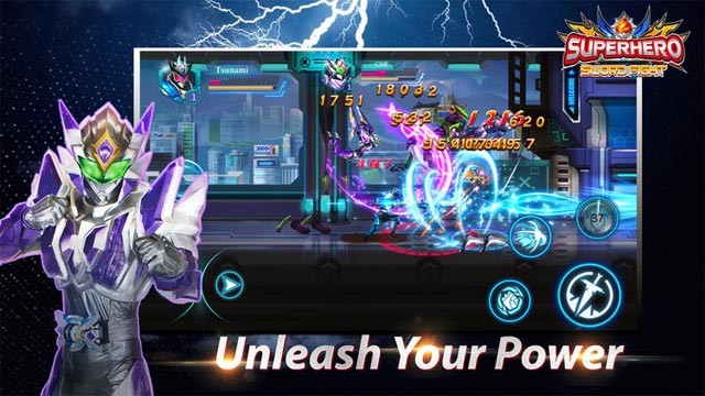 Game nhập vai hành động Siêu Nhân Thần Kiếm - Superhero Sword