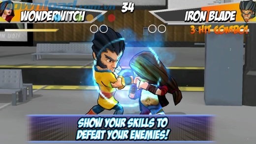 Thi triển các kỹ năng đặc biệt của mỗi anh hùng