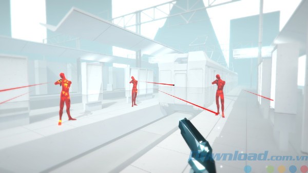 Hạ gục kẻ thù trong SUPERHOT