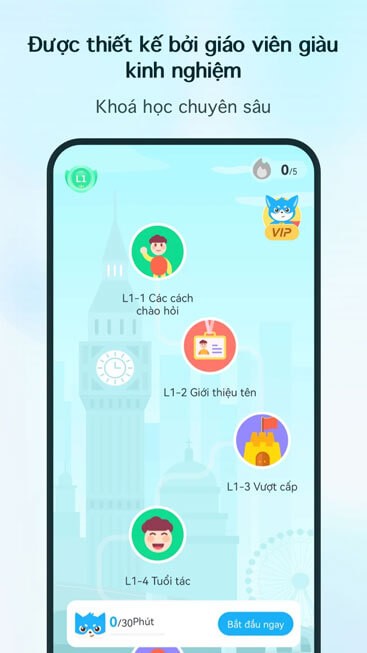 Thiết kế bởi giáo viên giàu kinh nghiệm