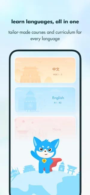 Giao diện SuperLingo