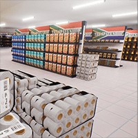 Supermarket Game: Trải nghiệm quản lý siêu thị hỗn loạn và vui nhộn