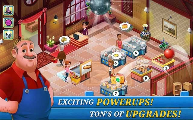 Game có rất nhiều power-up, tên lửa đẩy mạnh mẽ và quà tặng bất ngờ