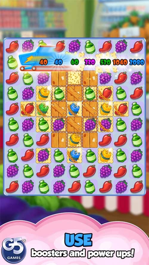 Sử dụng booster và power-up để vượt qua thách thức dễ dàng hơn