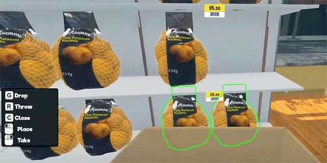 Đừng xếp hàng hóa ngẫu nhiên