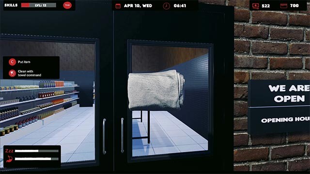 Luôn dọn dẹp sạch sẽ siêu thị và nâng cấp để làm hài lòng khách hàng