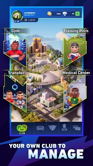 Quản lý câu lạc bộ bóng đá của bạn