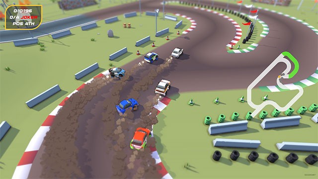 Đường đua trong SuperSpec Rallycross game được mô phỏng dựa trên những địa điểm có thật