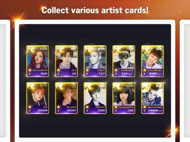 Thu thập các thẻ nghệ sĩ đa dạng