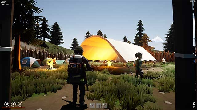 Giao dịch với những người sống sót trong nơi ẩn náu của thương nhân