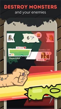 Tiêu diệt quái vật và kẻ thù