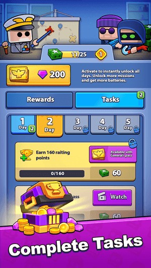 Truy cập hàng ngày để nhận thưởng Free