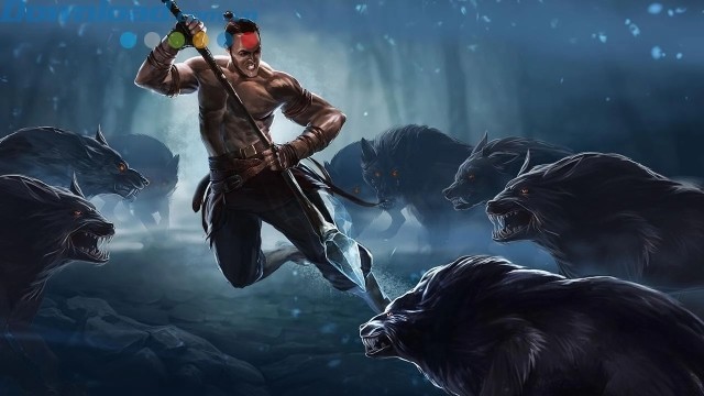 Chiến đấu với bầy thú hoang