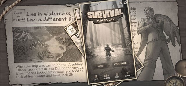 Game sinh tồn trong thế giới hoang dã - Survival: Man vs. Wild
