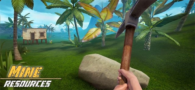 Khai thác nguyên liệu trên đảo