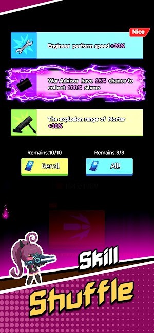 Sử dụng các skill mạnh mẽ