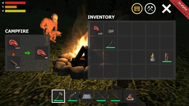 Khai thác tài nguyên, đốt lửa trại