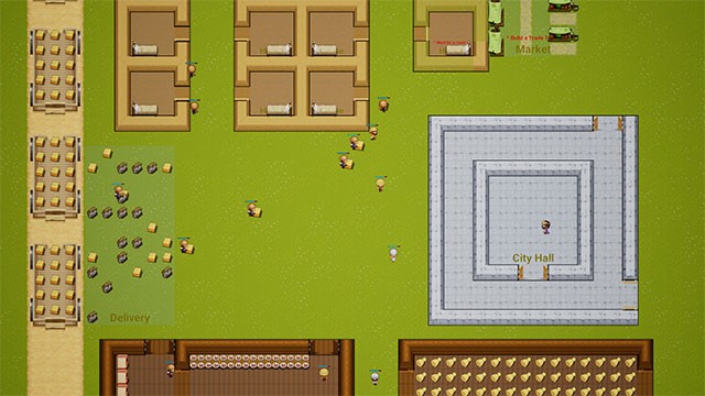 Chơi game với góc nhìn từ trên xuống giúp bao quát toàn bộ bản đồ