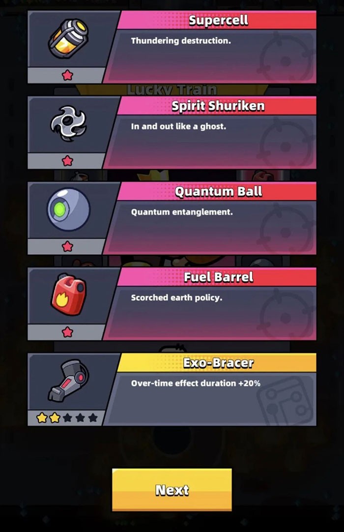 Tiến hóa kỹ năng giúp nhân vật mạnh mẽ hơn