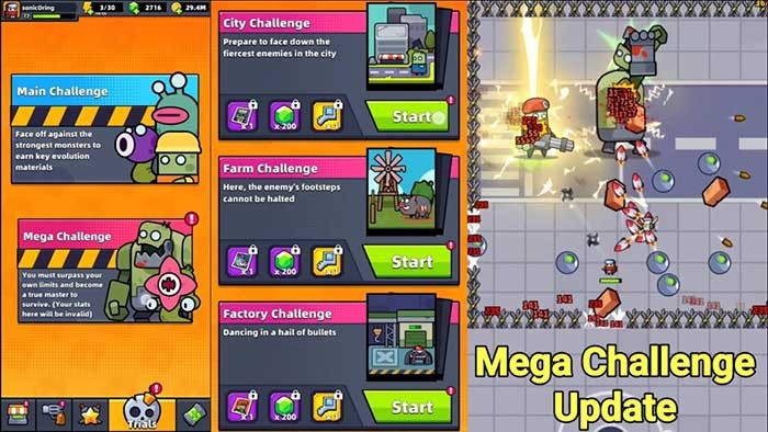 Survivor.io: Mẹo Vượt Qua Mega Challenge