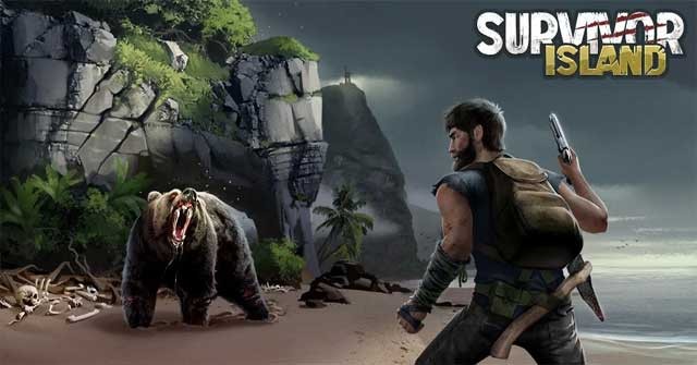 Tìm mọi cách để sống sót trên hoang đảo nguy hiểm trong game Survivor Island