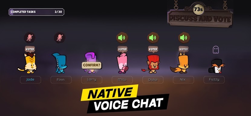 Trò chuyện, thảo luận với người khác bằng tình năng voicechat