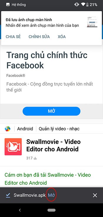 Huong dan cai dat Swallmovie de lam video TikTok 8