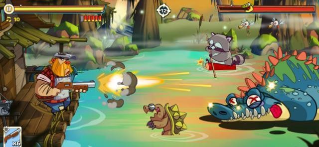 Chiến đấu với các con trùm và nhiều kẻ thù khác nhau