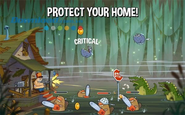 Swamp Attack cho Android