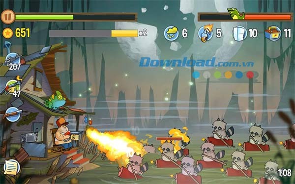 Swamp Attack cho Android