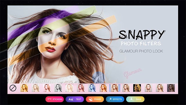 Chụp ảnh selfie với bộ lọc trực tiếp, dễ dàng preview ngay trên màn hình chụp