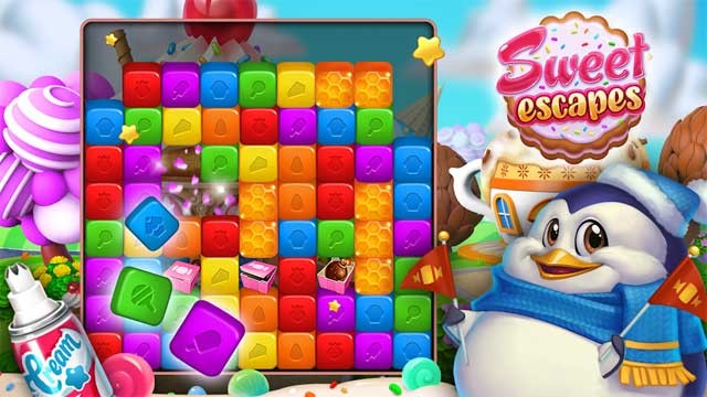 Sweet Escapes sở hữu hệ thống đồ họa đầy màu sắc và hiệu ứng hình ảnh tuyệt đẹp